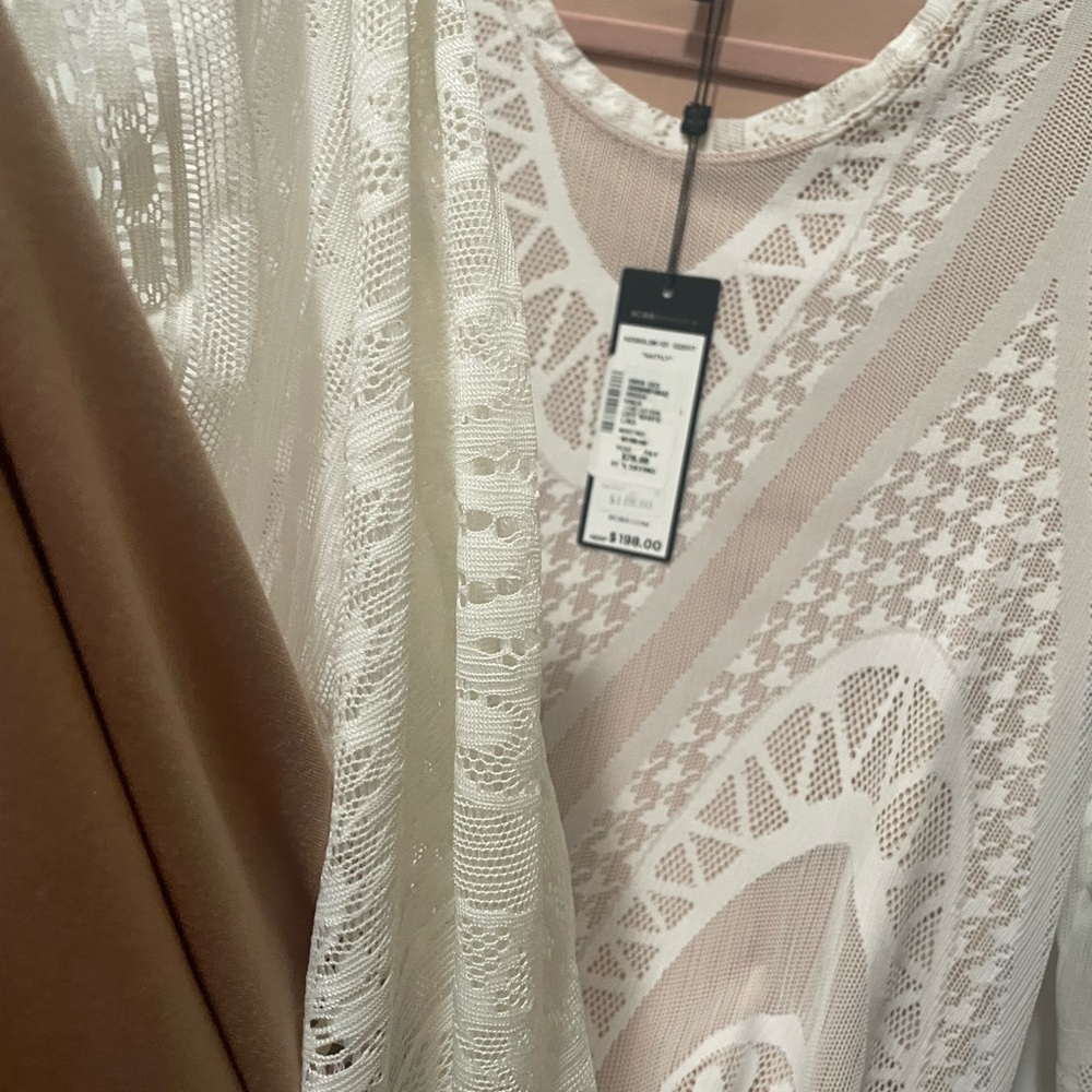 BCBGMaxAzria White Lace Dress - Picture 5 of 12